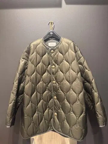 RERACS 리라쿠스 퀼팅 코트 카키