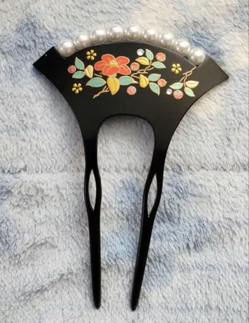 펄 헤어콤 [ 동백 ]