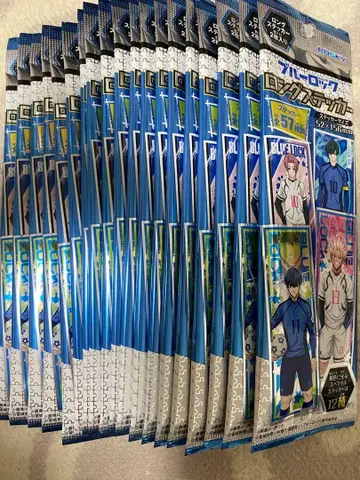 블루 록 롱 스티커