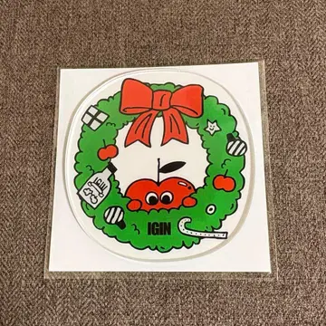 BTS JIN IGIN 크리스마스 마켓 한정판 코스터