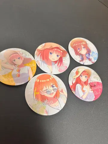 5등분의 신부 굿즈 세트