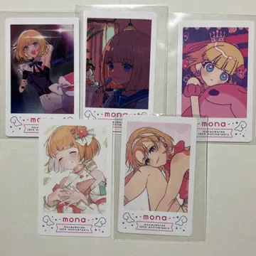 HoneyWorks mona 트레이딩 폴라로이드풍 트레이딩 카드