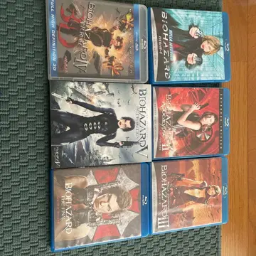 바이오하자드 시리즈 Blu-ray 세트