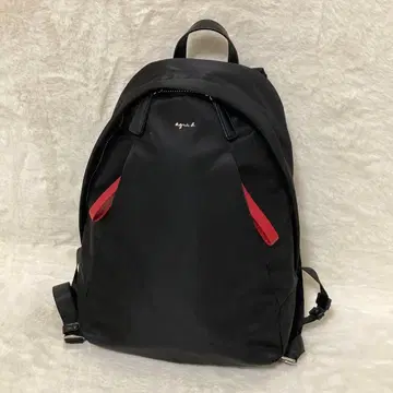 컨디션 최상 agnes b. 백팩 백팩 블랙 로고