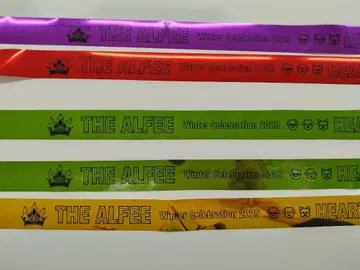 THE ALFEE 무도관 은색 테이프 5개