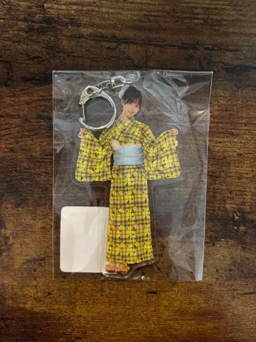 iLiFE! 온라인 복권 후쿠마루 우사 아크링 키링 (유카타)