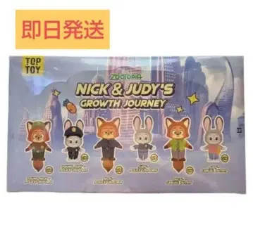 주토피아 TOPTOY 봉제 인형 6개 세트 닉 주디 정품