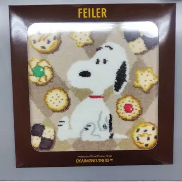 FEILER 스누피 손수건 메니메니쿠키