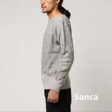[새상품급] Sanca / 산카 보트넥 맨투맨 그레이