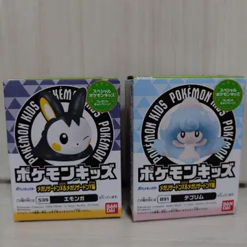 포켓몬 키즈 에몽가 & 데지루마 피규어 세트