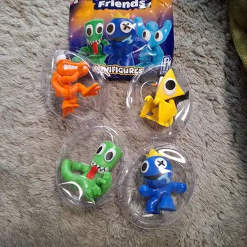 컬러풀 미니 피규어 4개 세트