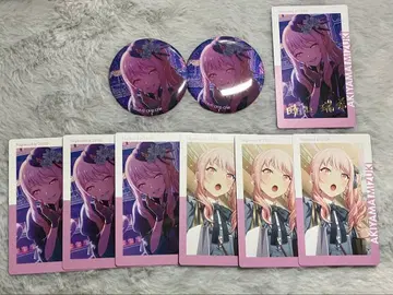 프로세카 아키야마 미즈키 캔뱃지 에피카 금박 자무자 34a 15c