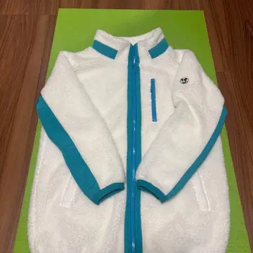연말 할인! 스튜디오 지브리 화이트 플리스 자켓