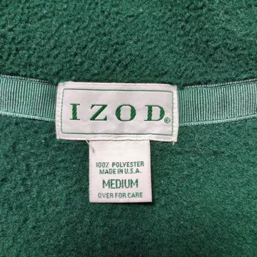 90s USA izod 아이조트 플리스 베스트 검색 올드 갭