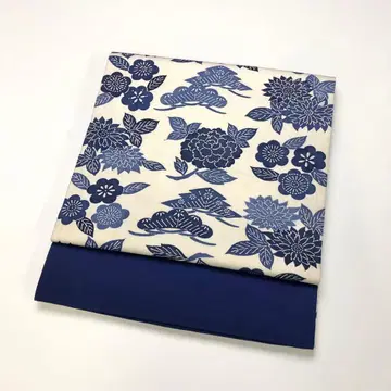 나고야 오비 시오제 형염 꽃풀 무늬 KO-1634