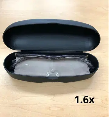 미사용 새상품 하즈키 루페 라지 1.6x 블랙 그레이