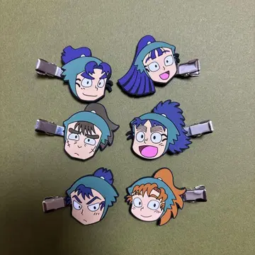 닌타마 6학년 헤어 클립 6개 세트