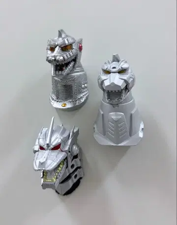 몬스터 헤드 마그넷 메카고질라 3종