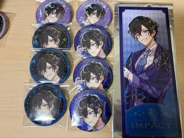 IMPACT 사계절 나기 아키라 캔뱃지 특전 카드