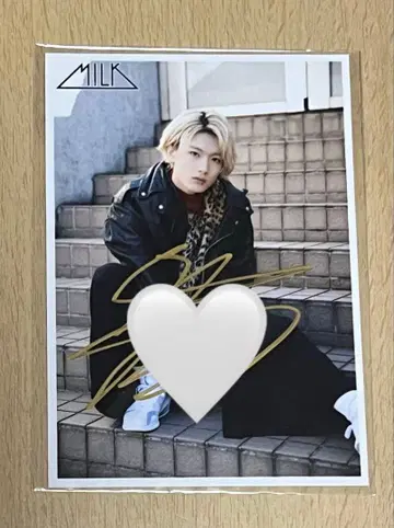 M!LK 야마나카 유타로 2019 생일 기념 브로마이드 사인 포함