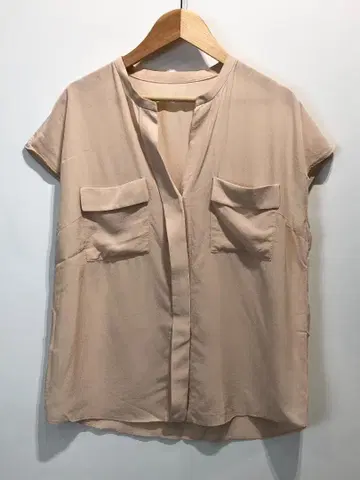 Ballsey TOMORROWLAND 실크 프렌치 슬리브 블라우스