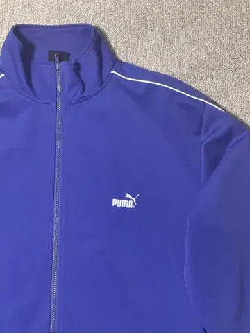 PUMA 보라색 집업 자켓