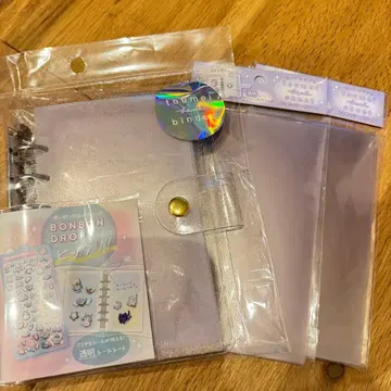 쿠리아 투명 씰 바인더 리필 세트