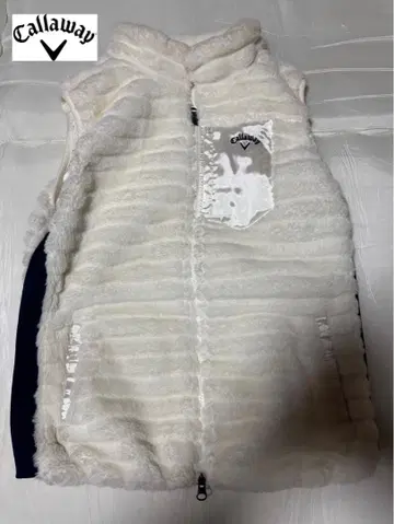 [ 컨디션 최상 ] 캘러웨이 골프 후와모코 퍼 베스트 화이트 L 사이즈