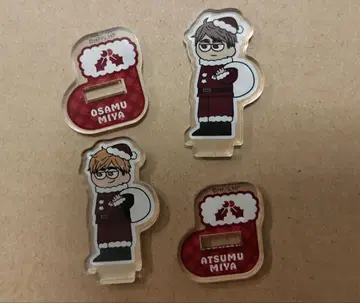 하이큐 크리스마스 지로리 아크릴 스탠드 미야 아츠무 미야 오사무 새상품