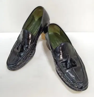 [뜨개질] 일본제 밀라 쇤 태슬 로퍼 블랙 25cm