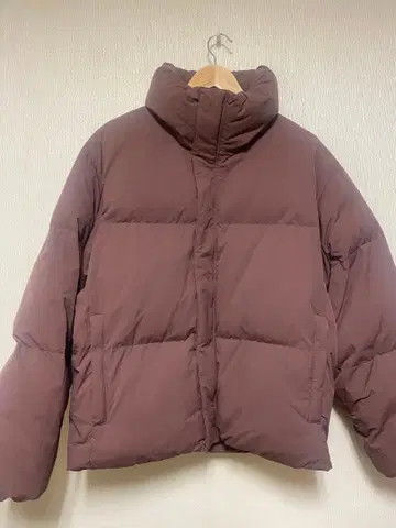 UNIQLO U 브라운 다운 자켓