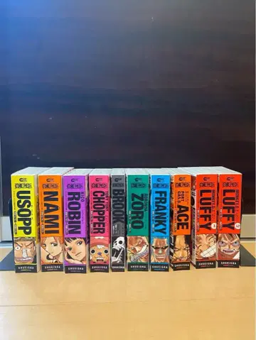 원피스 캐릭터 리믹스 세트 10권