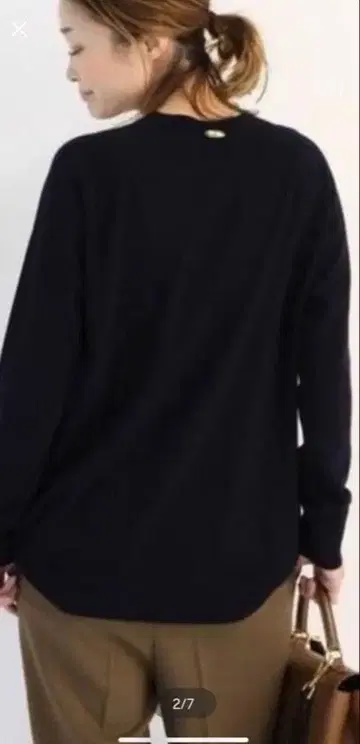 MUSE de Deuxieme Classe CAPRI 크루넥 니트