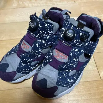 리복 인스타펌프 스니커즈 네이비/퍼플 24.5cm