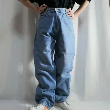 레어 90s GUESS 게스 테이퍼드 데님 팬츠 W29 USA제 원단