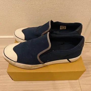 LACOSTE 네이비 스니커즈 슬립온 타입