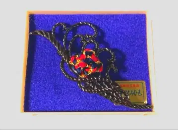 [레어] 전통 공예품 조종 브로치 장식 일본풍 액세서리