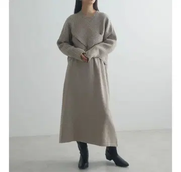 armonia SET 2점 니트 원피스 스190