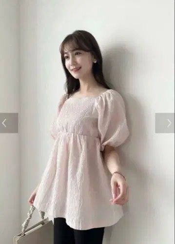 HALUHIROINE 튜닉 핑크