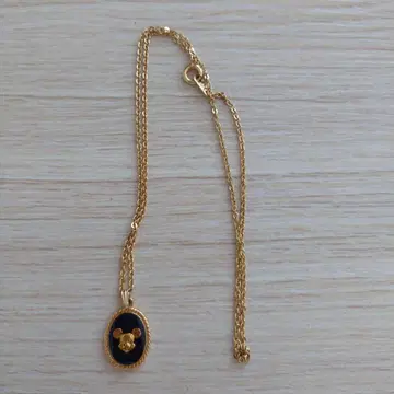 쇼와 레트로 디즈니 목걸이 미키