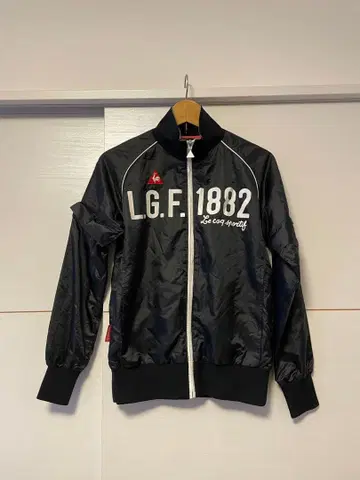 르꼬끄 스포르티브 여성용 풀 집업 얇은 소재 후드티 블루종 M