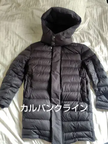 캘빈클라인 다운 코트 블랙