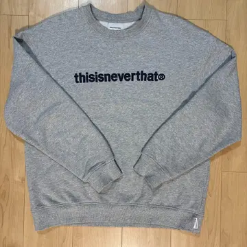 thisisneverthat 그레이 맨투맨 L 사이즈