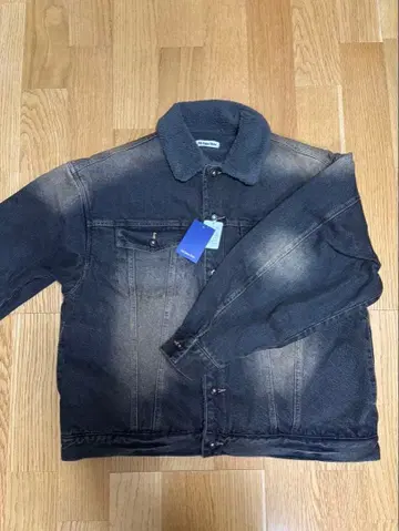 My Sugar Babe 다크 그레이 데님 자켓