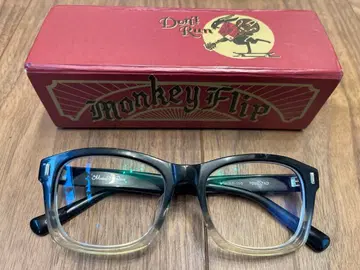 몽키 플립 안경 블랙/클리어