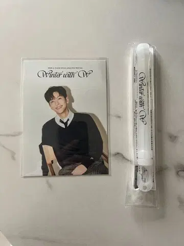 [미개봉] Winter with W 응원봉 세트/지창욱