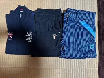 골프 팬츠, 의류 세트