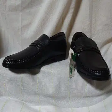 미사용 새상품 택 포함 DM XILIYA 블랙 드레스 슈즈 25.0 4E