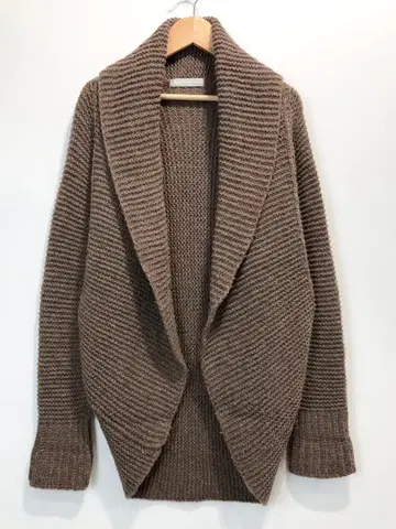 DAMA collection 숄카라 니트 가디건 2