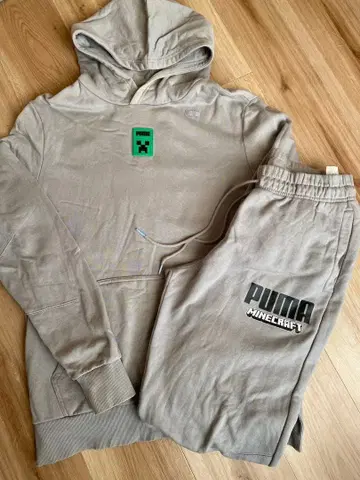 PUMA x Minecraft 그레이 셋업